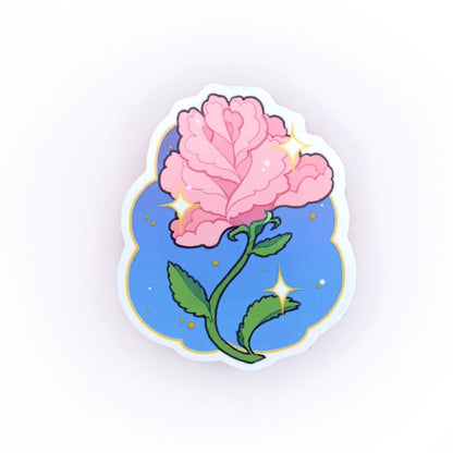 Dusk Rose Sticker